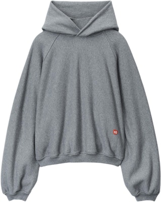 Sudadera Unisex Alexander Wang SS24 Cuello Alto Holgado Gris Raglán. UCC1241673-079 Order Sudadera Unisex Alexander Wang SS24 Cuello Alto Holgado Gris Raglán. UCC1241673-079