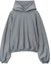 Order Sudadera Unisex Alexander Wang SS24 Cuello Alto Holgado Gris Raglán. UCC1241673-079