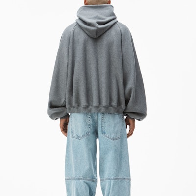 Sudadera Unisex Alexander Wang SS24 Cuello Alto Holgado Gris Raglán. UCC1241673-079 Shop Sudadera Unisex Alexander Wang SS24 Cuello Alto Holgado Gris Raglán. UCC1241673-079