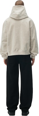 Alexander Wang SS24 Hoodie Unisex Abu-Abu dengan Kantong Kanguru. UCC12416712-69A Shop Alexander Wang SS24 Hoodie Unisex Abu-Abu dengan Kantong Kanguru. UCC12416712-69A