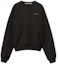 Order Sudadera Unisex Negra de Color Sólido Alexander Wang. UCC3211471-001