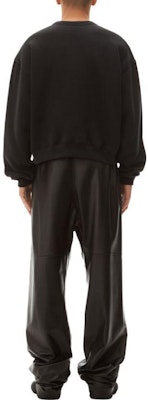 Sudadera Unisex Negra de Color Sólido Alexander Wang. UCC3211471-001 Purchase Sudadera Unisex Negra de Color Sólido Alexander Wang. UCC3211471-001