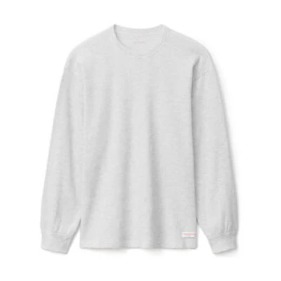 Alexander Wang Unisex Solid Color White Crewneck Long Sleeve Sweatshirt UCC4221611-030