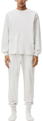 亚历山大王男女同款纯色白色圆领长袖卫衣 UCC4221611-030 Lookbook 亚历山大王男女同款纯色白色圆领长袖卫衣 UCC4221611-030