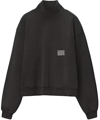 Alexander Wang 男女款純色套頭衛衣 黑色 UCC3221538-007 Buy Alexander Wang 男女款純色套頭衛衣 黑色 UCC3221538-007