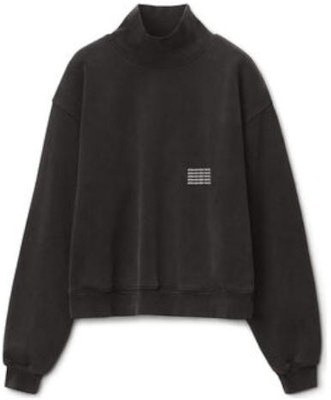 Alexander Wang 男女款純色套頭衛衣 黑色 UCC3221538-007 Order Alexander Wang 男女款純色套頭衛衣 黑色 UCC3221538-007