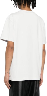 Alexander Wang Kaos Unisex Putih Crewneck dengan Cetak Huruf Grafis. UCC1241691-083 Details for Alexander Wang Kaos Unisex Putih Crewneck dengan Cetak Huruf Grafis. UCC1241691-083