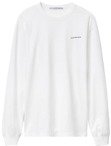 alexander-wang-unisex-white-high-twist-cotton-long-sleeve-tee-ucc-3211013-100