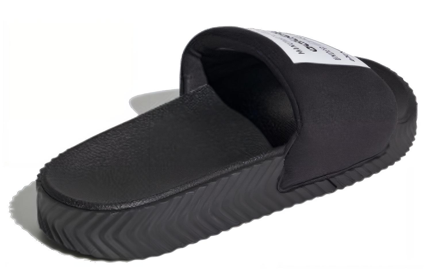 Shop Alexander Wang x adidas Adilette Slide 'Core Black' Sandalias Negras G28220