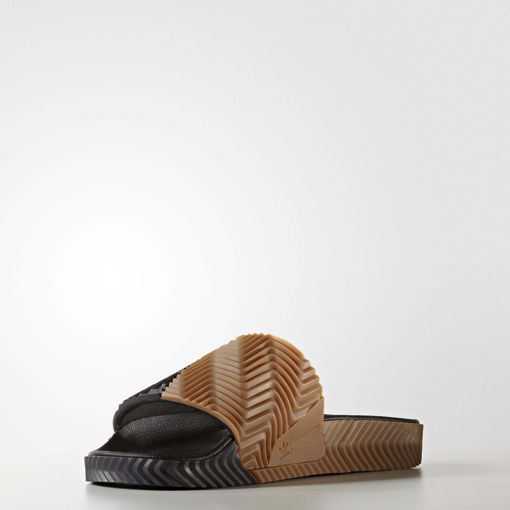 Alexander Wang x adidas Adilette Slides 'Black White' AC7408