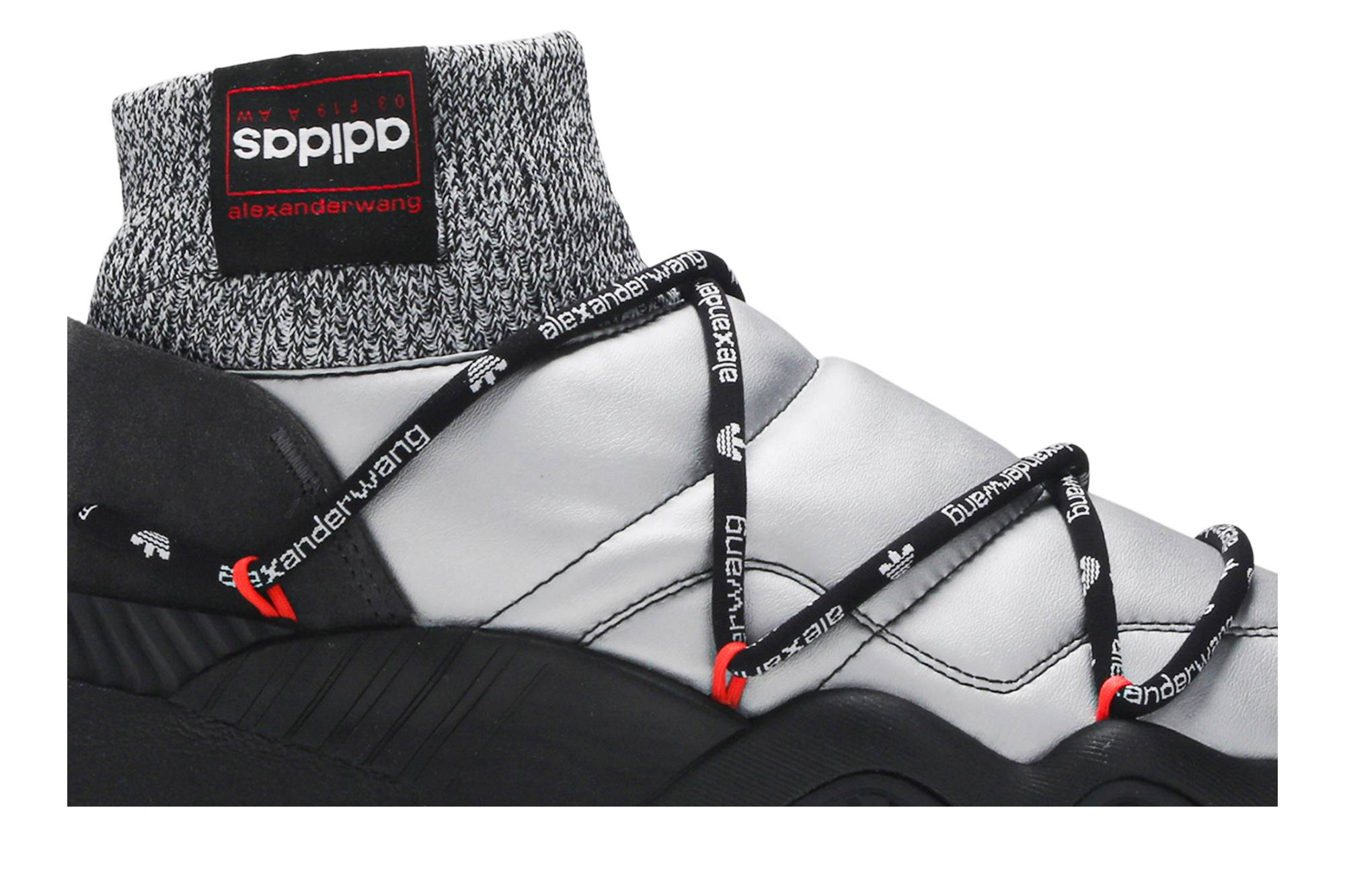 Order 亚历山大王 x 阿迪达斯 Puff Trainer '哑光银' FV2960