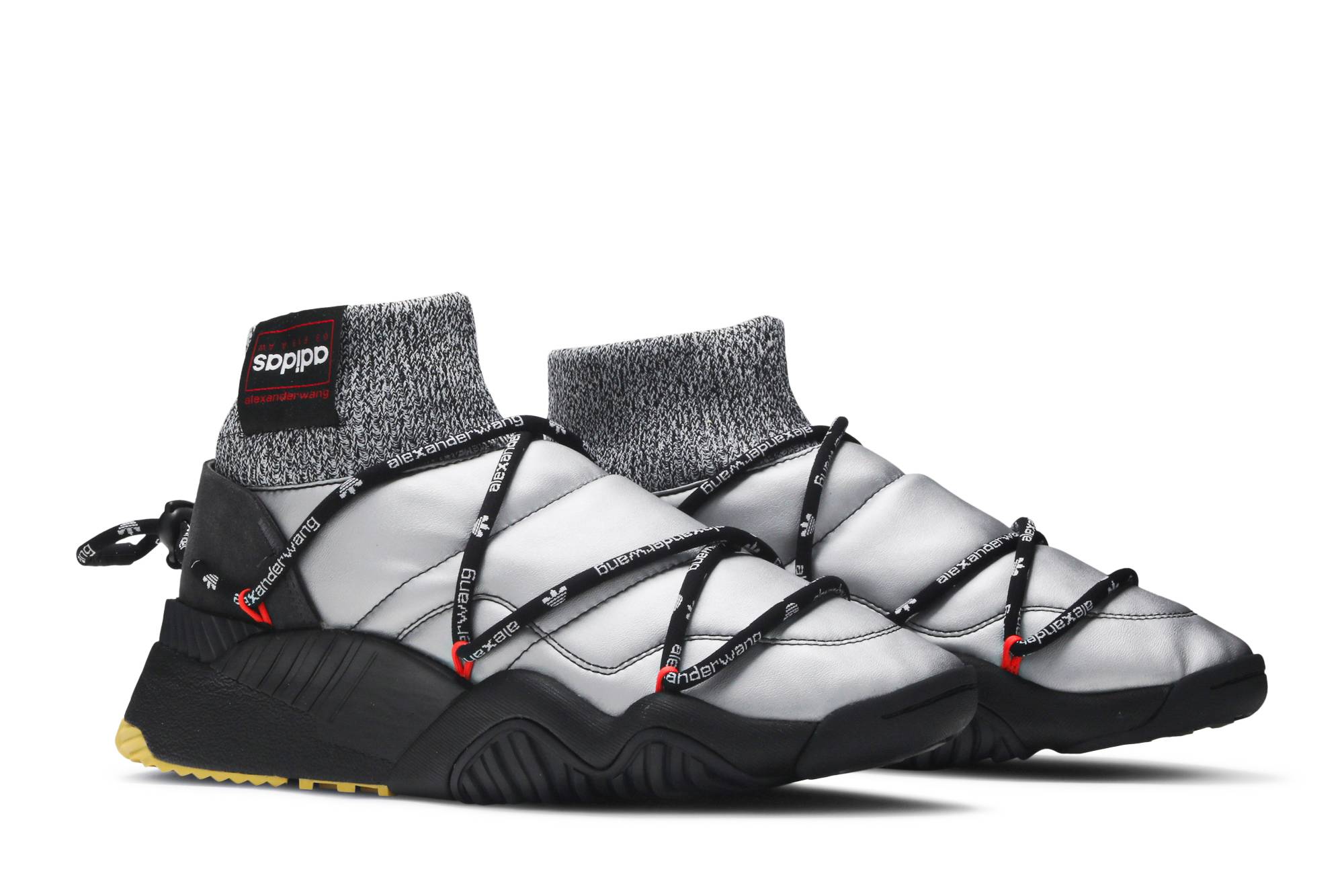 Cheap 亚历山大王 x 阿迪达斯 Puff Trainer '哑光银' FV2960