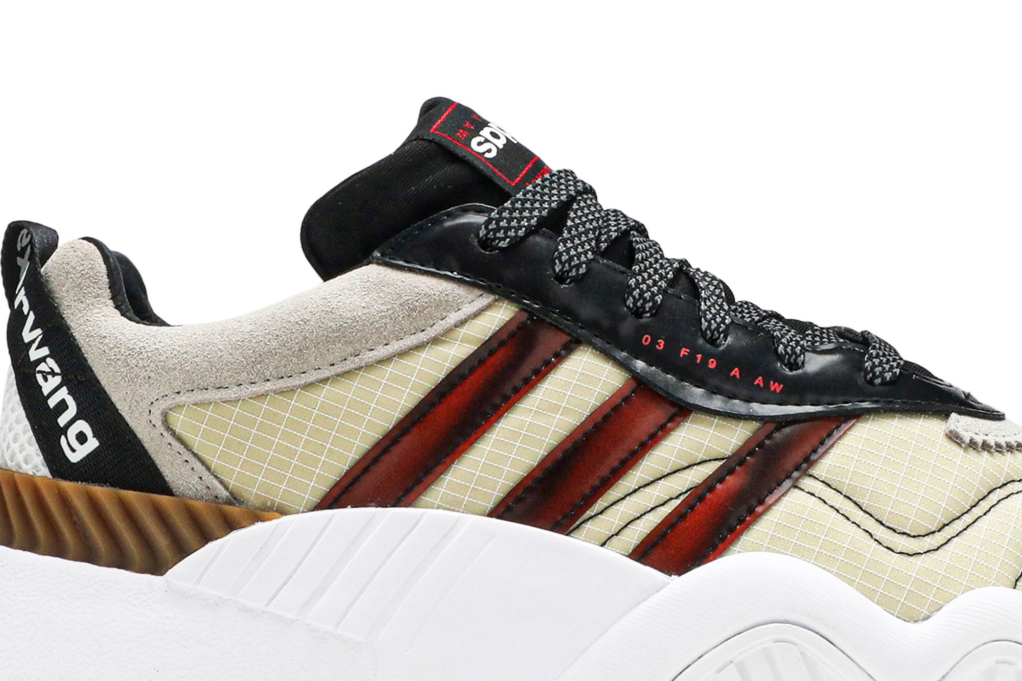 Order 亞歷山大·王 x 愛迪達 輕棕色Turnout運動鞋 FV2914