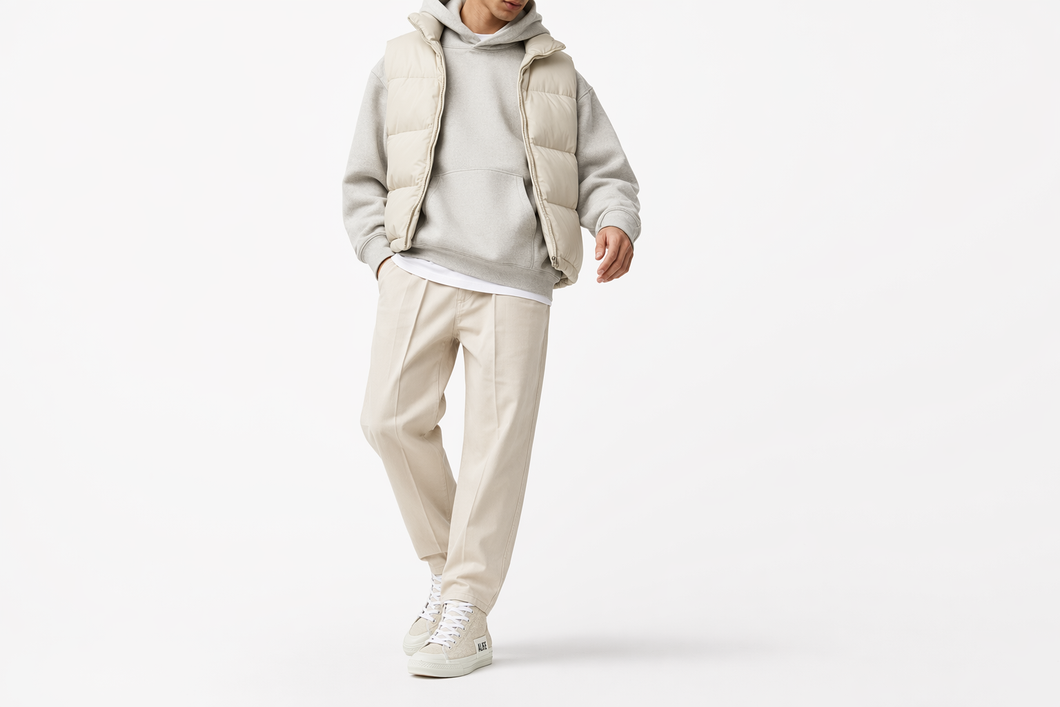 Order ALIFE x adidas Nizza 高筒 '米白色' GX8140