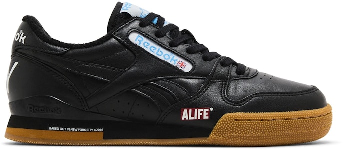 알리프 x 리복 페이즈 1 프로 '블랙 검' BS7123-BK Buy 알리프 x 리복 페이즈 1 프로 '블랙 검' BS7123-BK