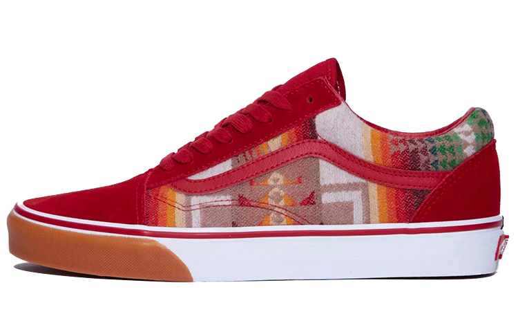 Buy Vans All Nations Skate Jam x Old Skool DX Rojo Marrón 'Rojo' VN0A48G3BRG