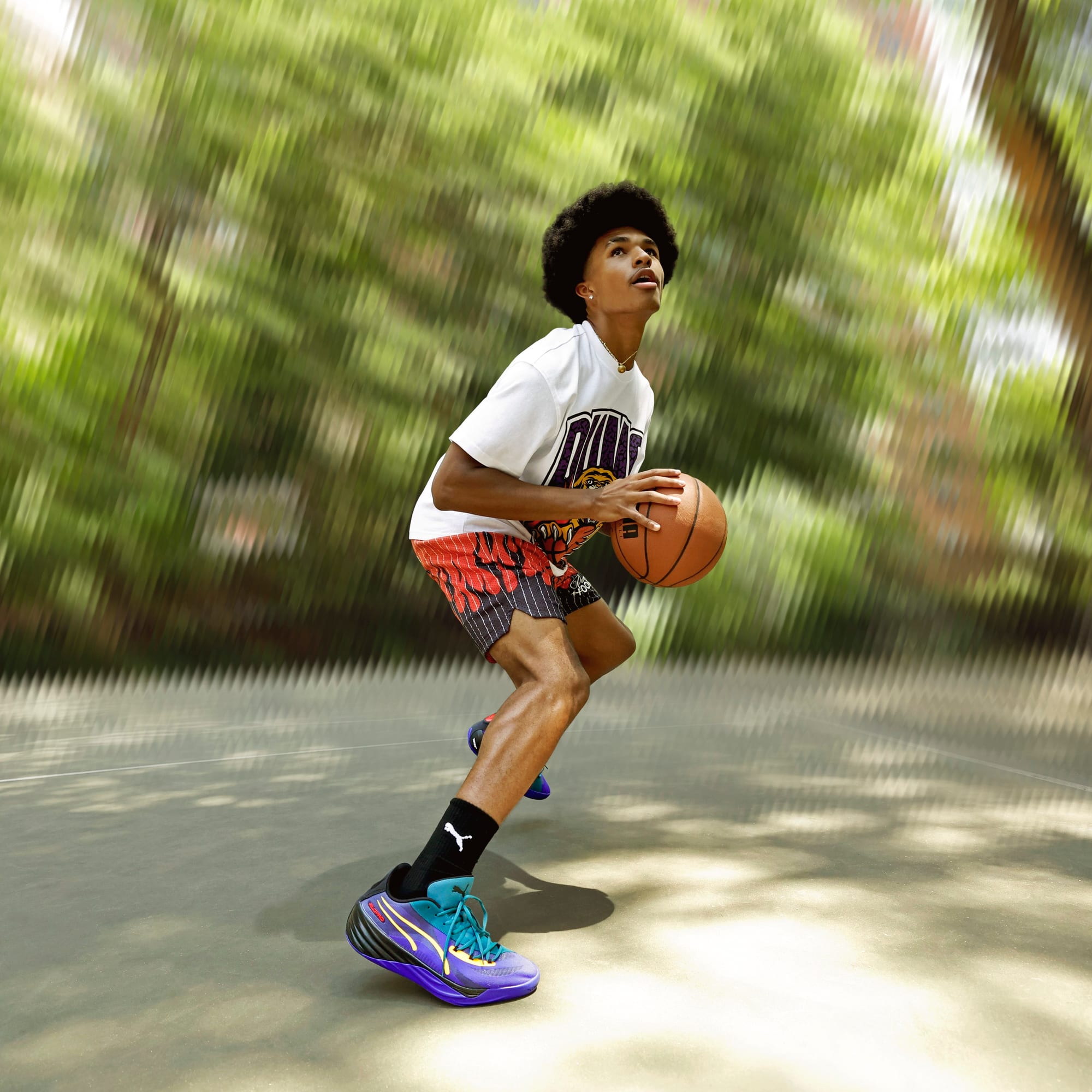 Order 全明星氮氣雲狂熱籃球鞋 310387-01