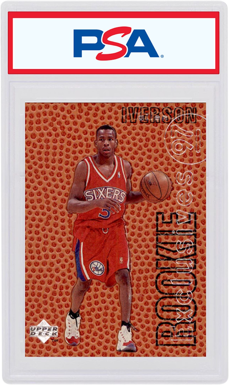 Allen Iverson 1996 Upper Deck Rookie Exclusives Rookie #R1