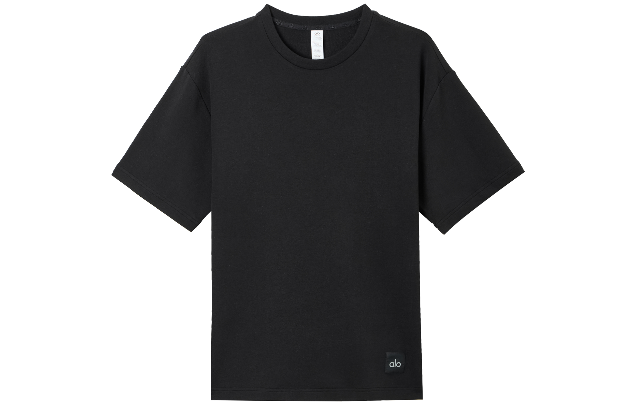 ALO Double Take Crewneck Plain Short Sleeve Tennis T-Shirt M1224R