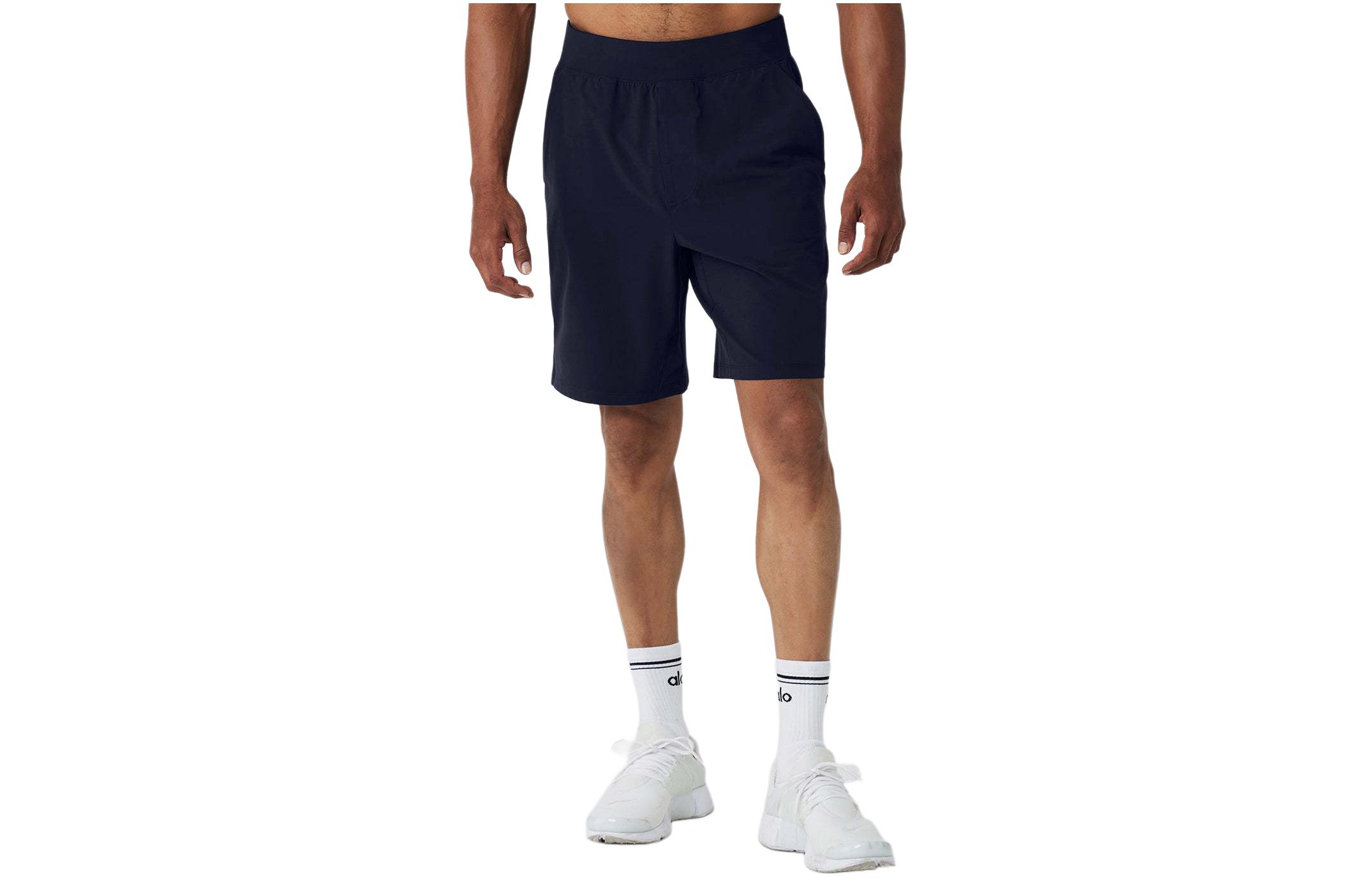 ALO Elastic Solid Color Tennis Casual Shorts M6096R