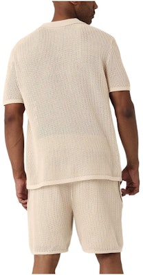 Alo Yoga 纯色V领宽松针织短袖上衣 M1229R Details for Alo Yoga 纯色V领宽松针织短袖上衣 M1229R