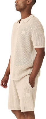 Alo Yoga 纯色V领宽松针织短袖上衣 M1229R Sizing Alo Yoga 纯色V领宽松针织短袖上衣 M1229R