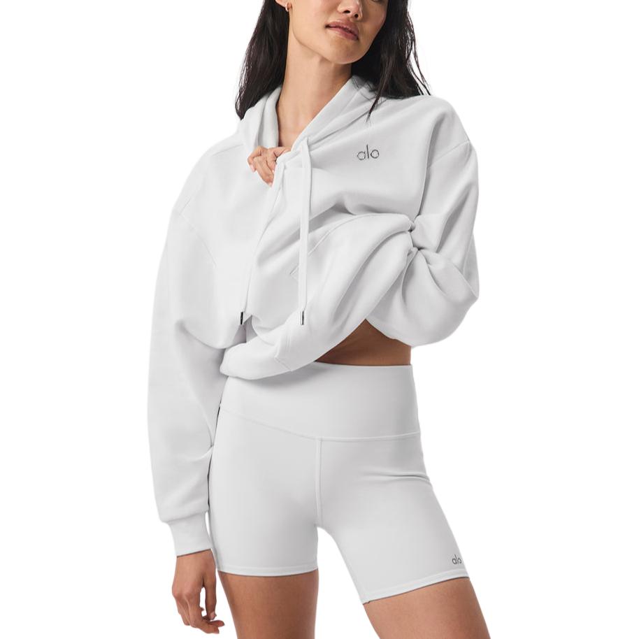 Alo Yoga Accolade JISOO Unisex Soft Comfort Long-Sleeve Sweatshirt. U3032RG