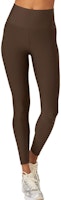 Alo Yoga Airlift High-Waist Pearlescent Yoga Leggings Coffee Brown. W51314R Alo Yoga Airlift High-Waist Pearlescent Yoga Leggings Coffee Brown. W51314R