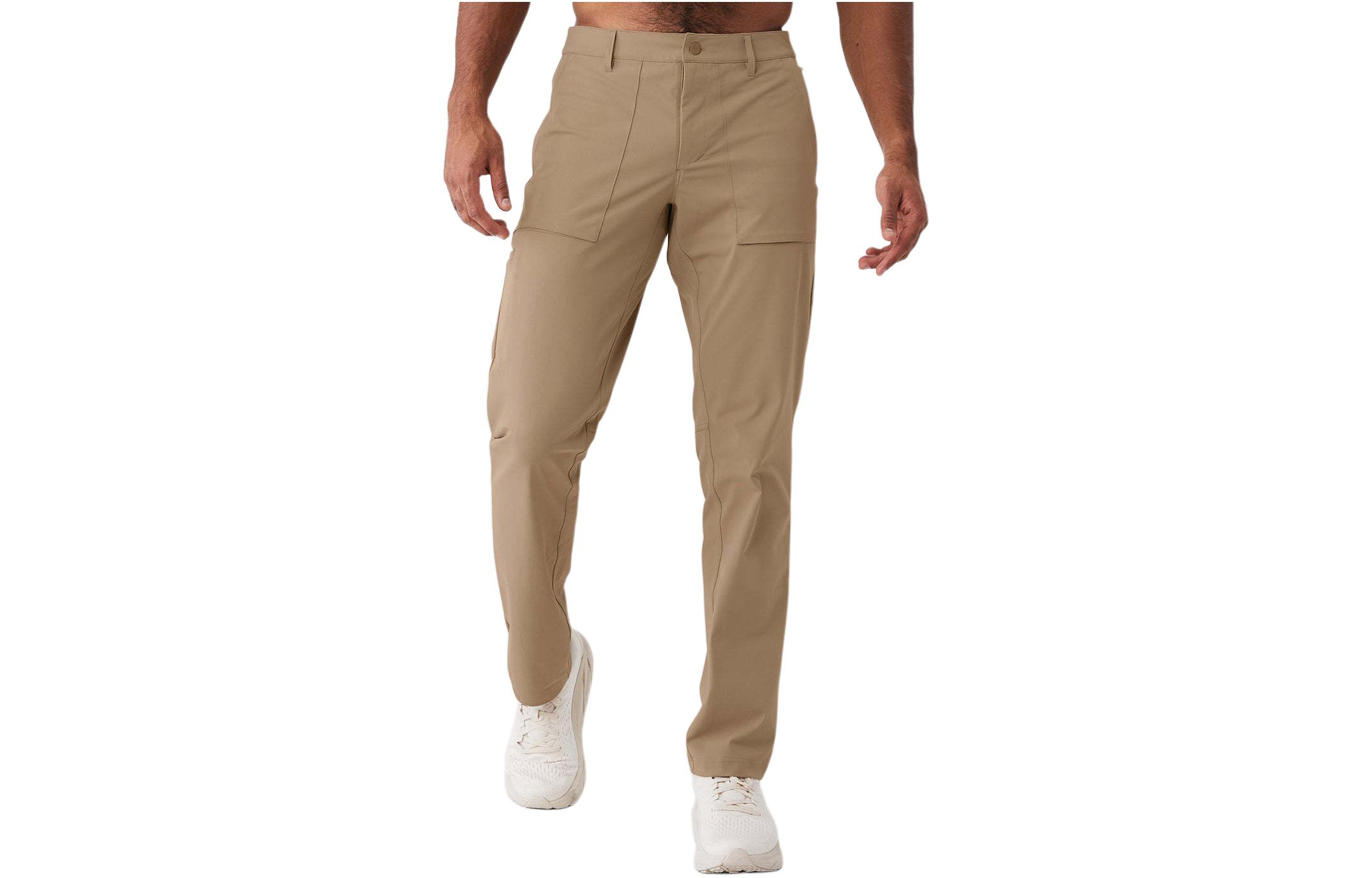 Alo Yoga Block Pant  Straight-Leg Casual Pants with Pockets. M5131R