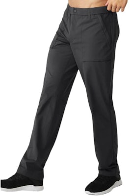 Alo Yoga Block直筒休闲裤带口袋裤子. M5131R 2