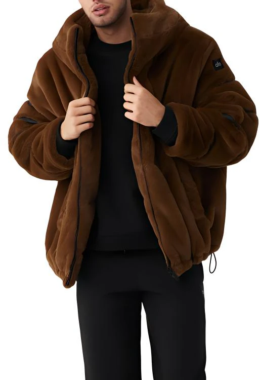 alo-yoga-knock-out-faux-fur-jacket-satin-zip-pocket-solid-outerwear-w4426-r