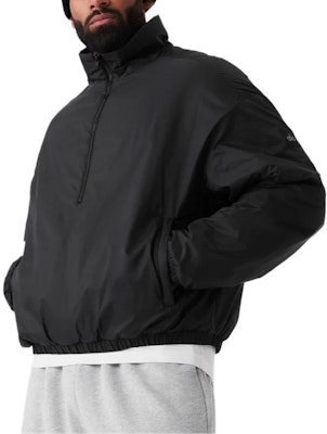 Alo Yoga 男士Latitude轻便半拉链套头夹克衫. M4161R Shop Alo Yoga 男士Latitude轻便半拉链套头夹克衫. M4161R