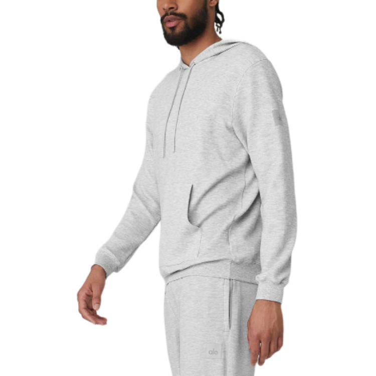 Sizing Alo Yoga纯色长袖套头卫衣。 M3164R