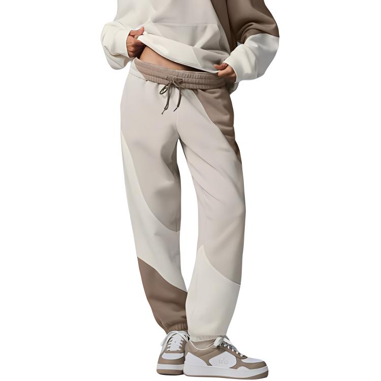 Alo Yoga Smooth Plush Wavy Knit Joggers Unisex U5018R