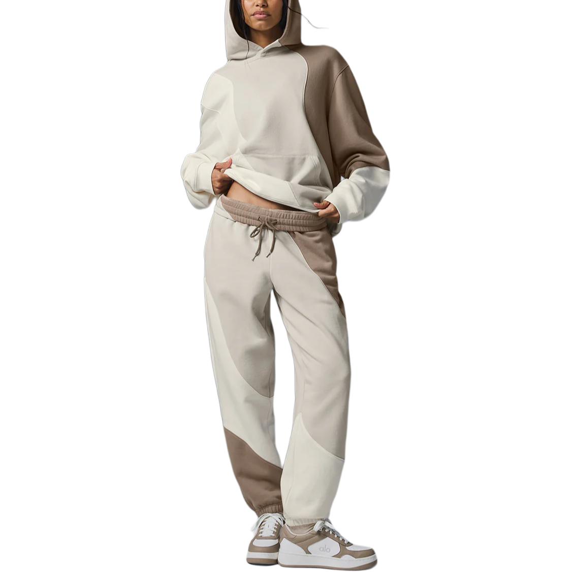 Shop Alo Yoga 柔软针织波浪休闲裤 男女通用 U5018R