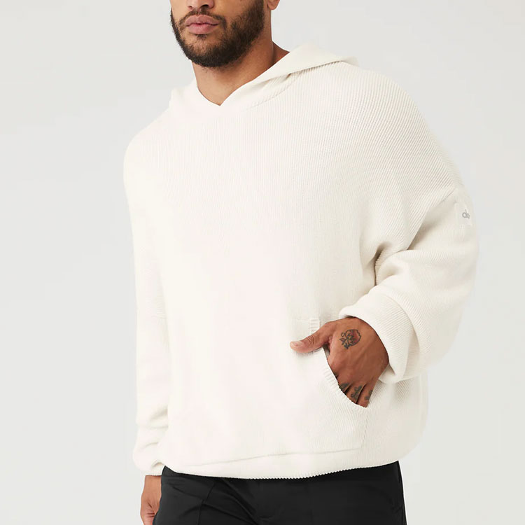 Shop Alo Yoga 男女休闲宽松柔软舒适长袖连帽衫。 U3026R