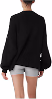 Lookbook Alo Yoga Unisex Cozy Knit Cardigan Solid Color Casual Wear Sweater. M3227R