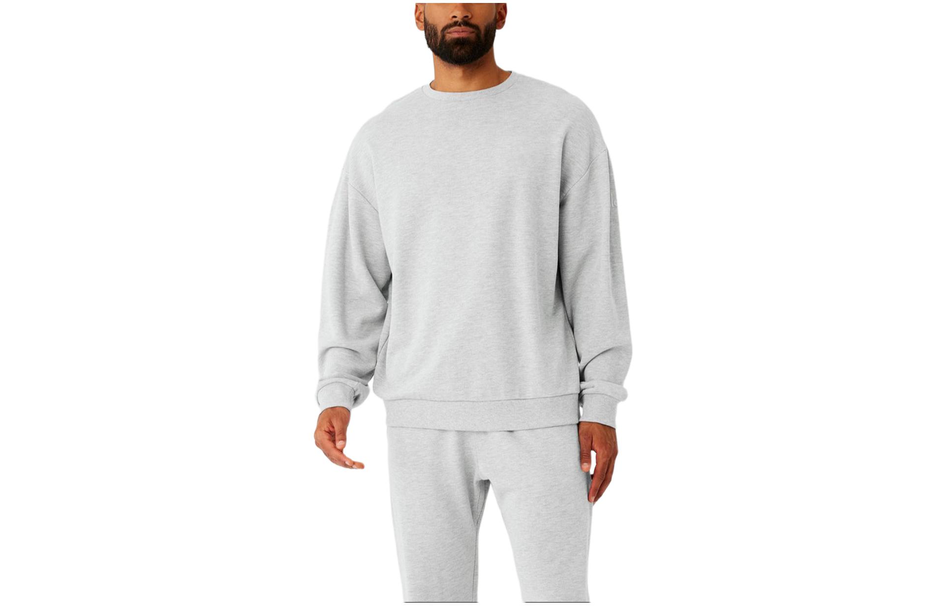 Order Alo Yoga男女同款纯色圆领套头卫衣 M3207R