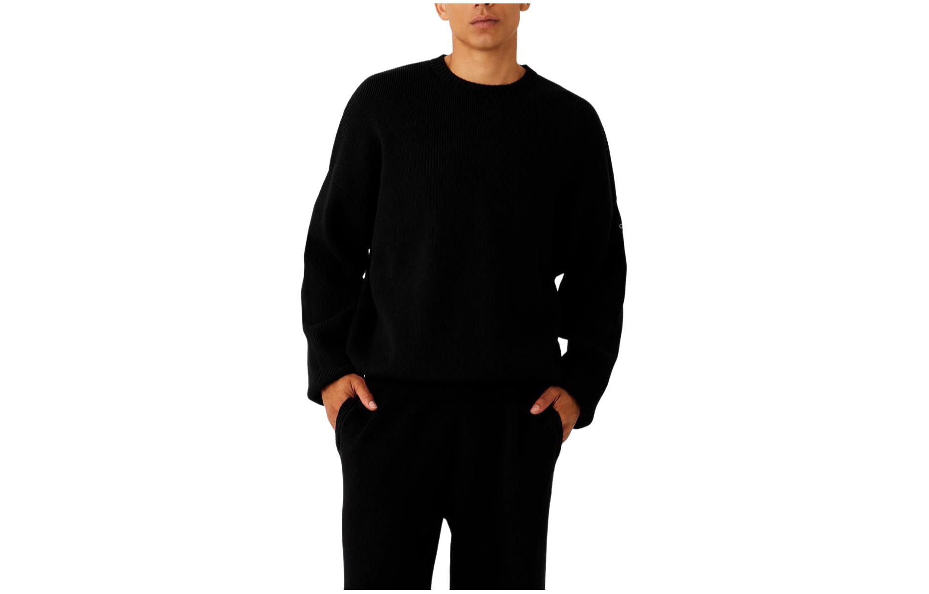 Purchase Alo Yoga男女同款纯色圆领套头卫衣 M3207R