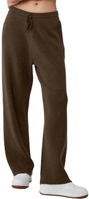 Alo Yoga男女同款纯色宽松松紧带针织运动裤 M5171R Buy Alo Yoga男女同款纯色宽松松紧带针织运动裤 M5171R