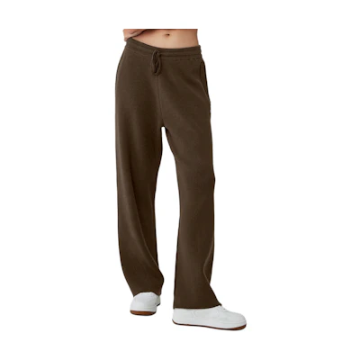 Alo Yoga Unisex Solid Color Relaxed Fit Drawstring Knit Joggers M5171R
