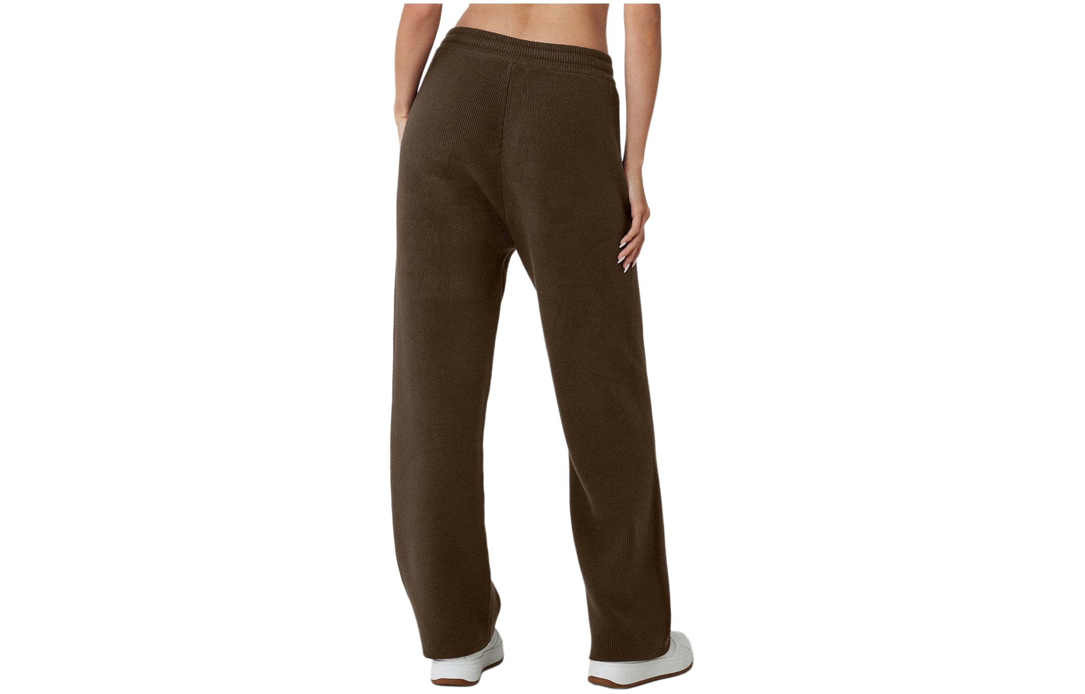 Details for Alo Yoga男女同款纯色宽松松紧带针织运动裤 M5171R