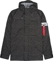 Alpha Industries Black Hooded Zip-Up Relaxed Fit Jacket MJE49000C1-983 Alpha Industries Black Hooded Zip-Up Relaxed Fit Jacket MJE49000C1-983