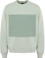 Alpha Industries Colorblock Crewneck Oversized Sweatshirt Men’s Green ATA24025SAGE Alpha Industries Colorblock Crewneck Oversized Sweatshirt Men’s Green ATA24025SAGE