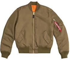 Alpha Industries Colorblock Zip-Up Loose Jacket Olive Green - . MJM44530C1-VINTAGEOLIVEM Alpha Industries Colorblock Zip-Up Loose Jacket Olive Green - . MJM44530C1-VINTAGEOLIVEM