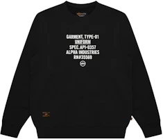 Alpha Industries Fleece-Lined Logo Crewneck Sweatshirt Unisex. A5XSWM3000LXF Alpha Industries Fleece-Lined Logo Crewneck Sweatshirt Unisex. A5XSWM3000LXF