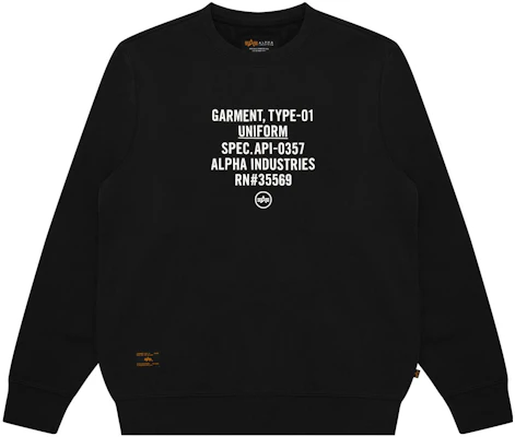 アルファ インダストリーズ フリース ロゴ クルーネックスウェット ユニセックス A5XSWM3000LXF Buy アルファ インダストリーズ フリース ロゴ クルーネックスウェット ユニセックス A5XSWM3000LXF
