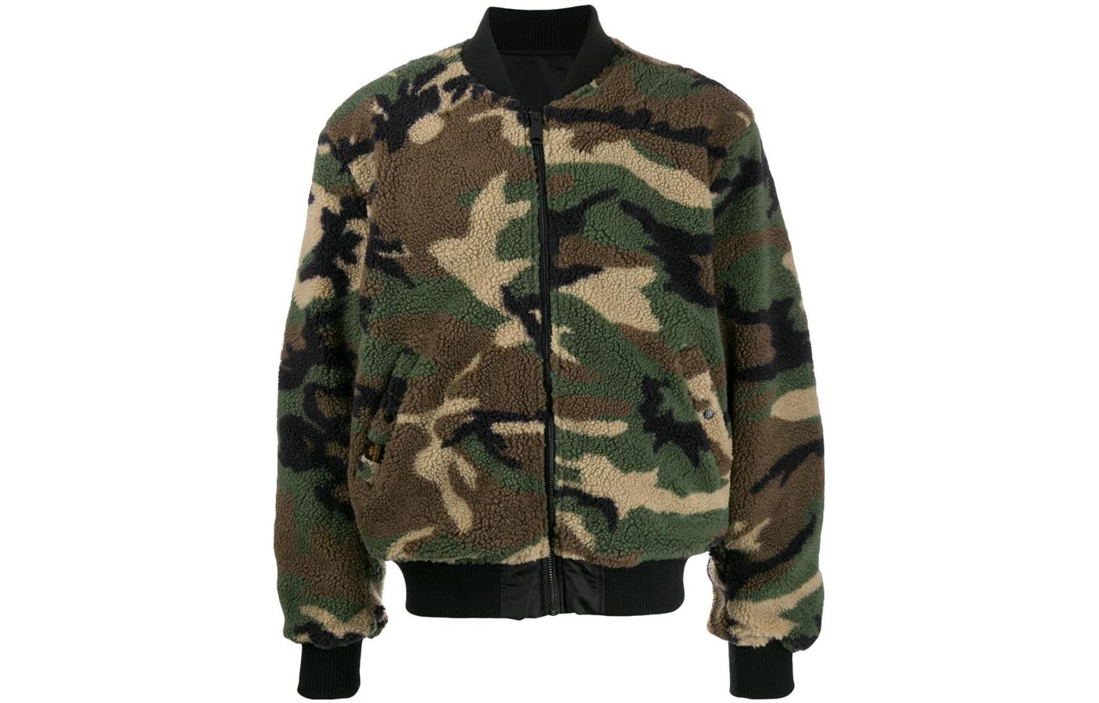 Alpha Industries FW22 Camouflage Flight Jacket Floral Multicolor 19810603