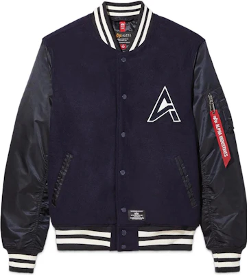 Alpha Industries 2022秋冬拼色单排扣夹克 男女通用 蓝色 UJM52500C1-BLUE-M Buy Alpha Industries 2022秋冬拼色单排扣夹克 男女通用 蓝色 UJM52500C1-BLUE-M