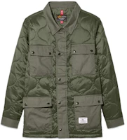 Alpha Industries FW22 Green Solid Color Loose Fit Long-Sleeve Jacket MJO52500C1 Alpha Industries FW22 Green Solid Color Loose Fit Long-Sleeve Jacket MJO52500C1